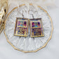 Ancient Mew Dangle earrings/Card earrings