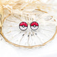 Pokeball Studs/ Pokémon Earrings