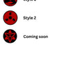Naruto Studs/Sharingan Eyes